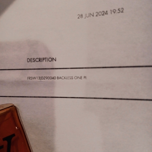 Louis Vuitton PVC Translucent Orange Monogram Envelope Pouch - Picture 7 of 13